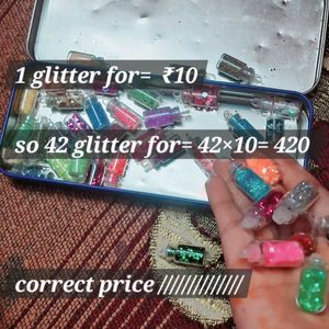 It is A Crafting Material....! Glitters....!!