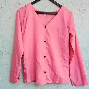 Pink Formal Shirt