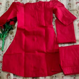 7 Years Girl Kurta Set Unused