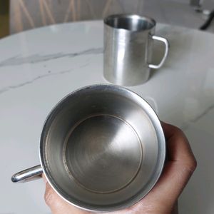 2 Steel Mugs