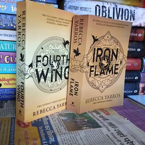 Fourth Wing And Iron Flame .