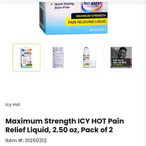 🇺🇲 ICYHot Pain Relief Rollon Frm America *NEW❗