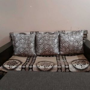 Sofa Covers - 3 Pairs For 7 Seats