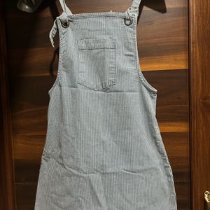 Dungaree Short Dress