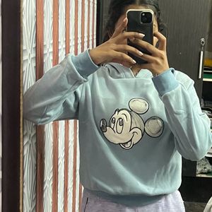 Blue Mickey Hoodie