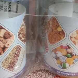 New With Tag Polythene Jars Capacity