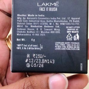 Lakme Face It Blush