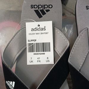 Adidas Grey Color Slippers