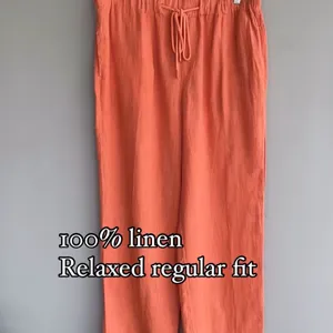 Linen Relaxed Regular Fit Pants