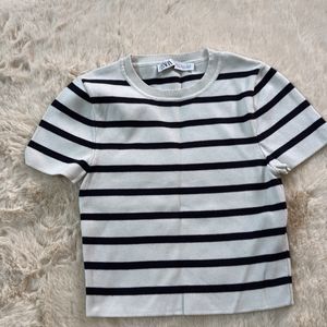 ZARA ICONIC STRIPE TOP