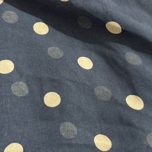 Good Black Dots Saree Two Colour