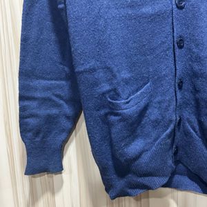 Burberry London Navy Blue Cardigan