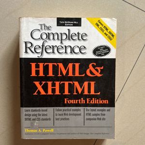 The Complete Reference HTML & XHTML