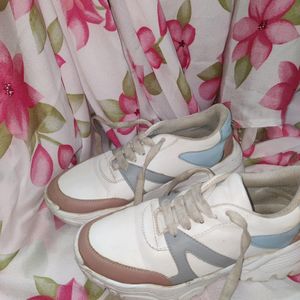 White Casual Shoes For Women