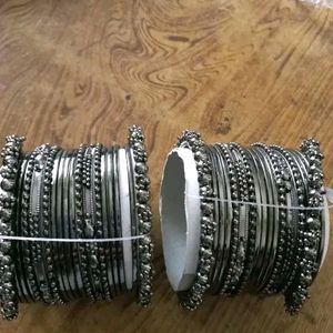 Trendy Oxidised Bangles Girls & Women