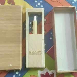 Wooden New Pen With Stand