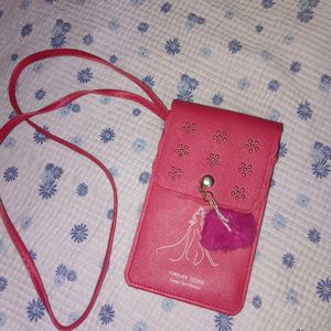 Small Rose Pink Purse