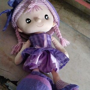 Lavender Girl Soft Toy