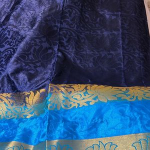 Silk Saree with tailored blouse