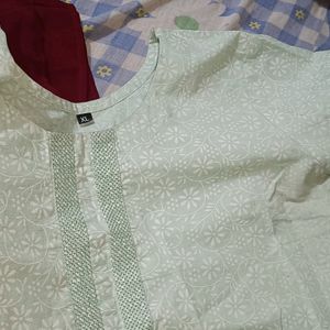 Woman Straight Kurta Set With Dupatta