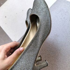 Silver Colour Party Wear Heels