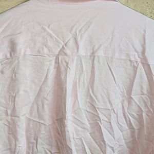 UNIQLO Formal Shirt Top Full-sleeve Pink