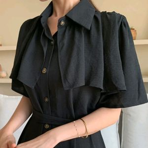 New Aesthetic Royal Look Korean Shirt... Half