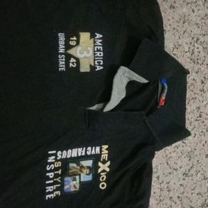 Black T shirt . Brand New Condition