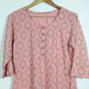 Light Pink Kurta Sets (  Women's )