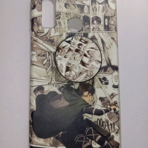 Vivo Y12 Phone Case & Pop Socket Combo (Used).