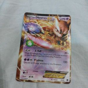 Pokemon Fans Only Card Mewtwo