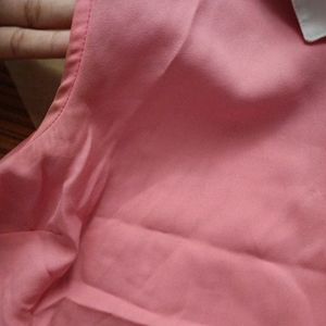 Pink georgette top