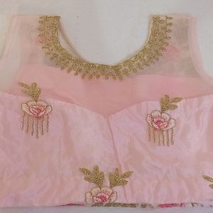 Baby Pink Gown For Wedding