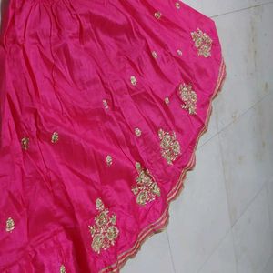 Pink Ethnic Skirt