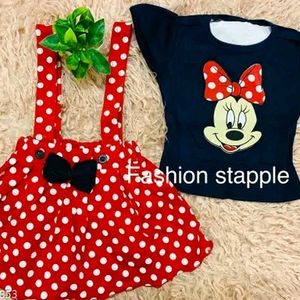 Fashion Stapple Best Selling Baby Girl  Mickey Mou