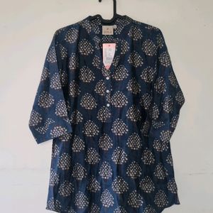 Zola Navy Blue Kurta