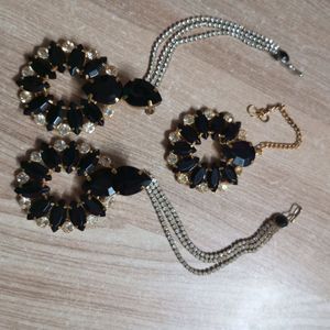 Black Diamond Earrings