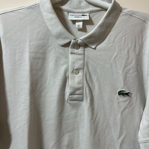 Lacoste White T Shirt