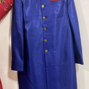 SHAHRUKH KHAN BLUE SHERWANI