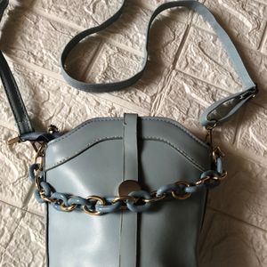 Blue Sling Bag