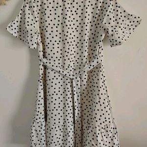 Street Style Stalk Polka Dress