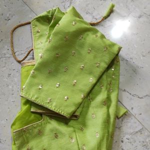 Back Open Blouse