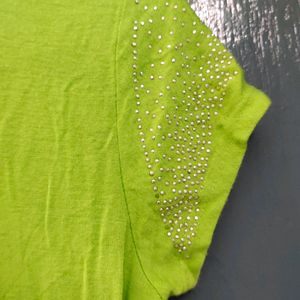 Sparkling Green Top