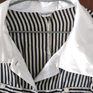 B/W Strips Shirt