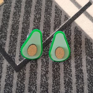 Avocado 🥑 Shape Acrylic Earrings