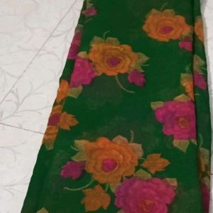 Poly Georgette Saree