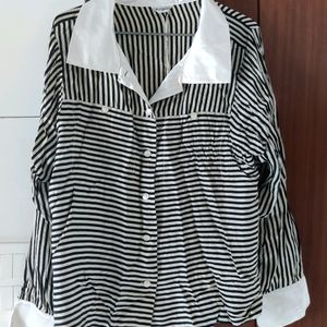 B/W Strips Shirt