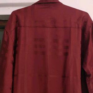 Maroon Mens Shirt