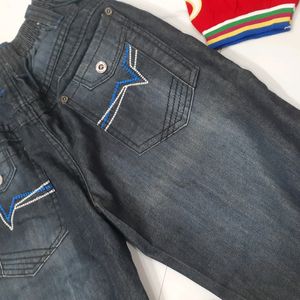 Boys Set Jeans With T Shirt