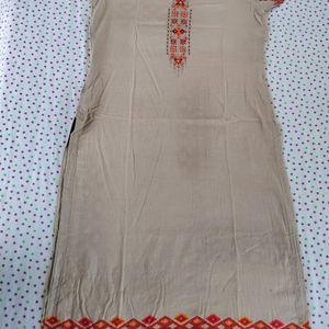 Tan Kurta XL